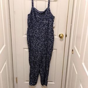 Ditzy Floral Jump Suit